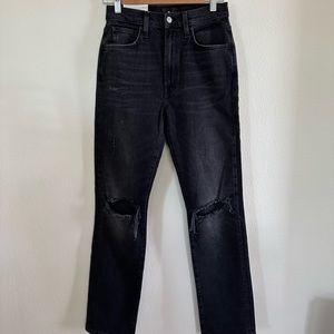 7 for All Mankind Black Easy Slim Jean